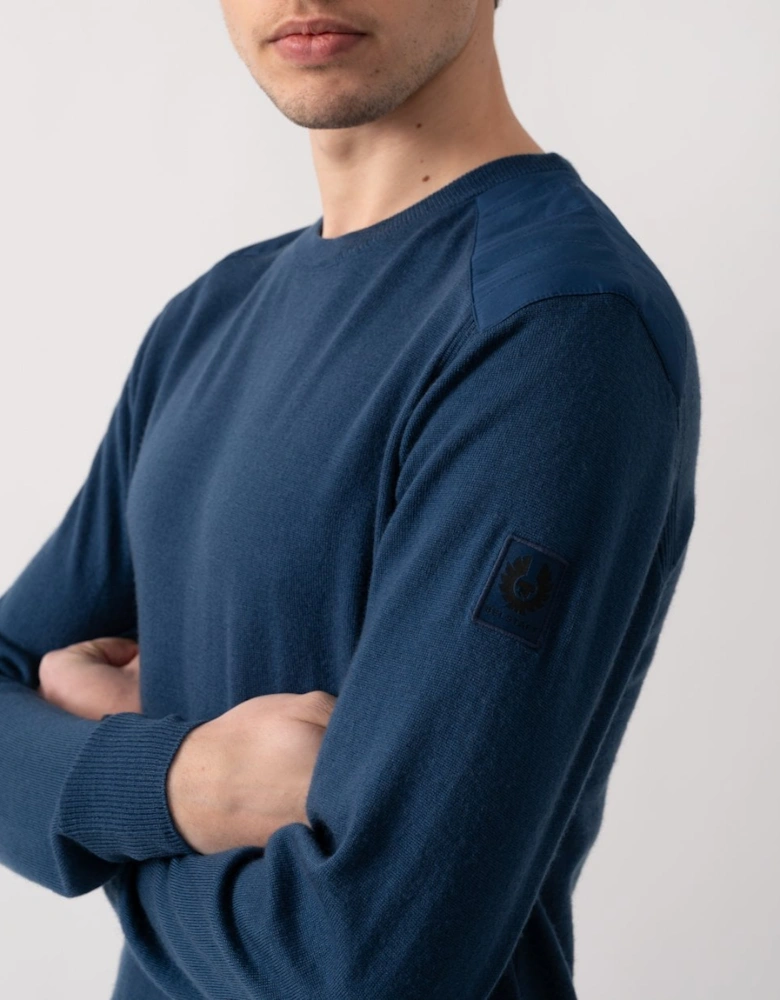 Kerrigan Mens Merino Wool Crew Neck Jumper