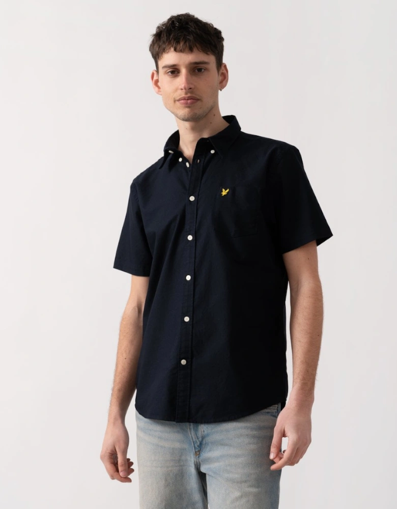 Lyle & Scott  Short Sleeve Oxford Mens Shirt