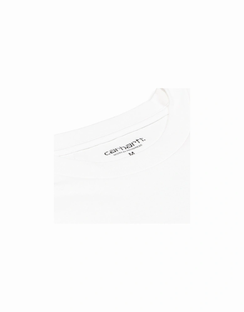 Label Script T-Shirt - White