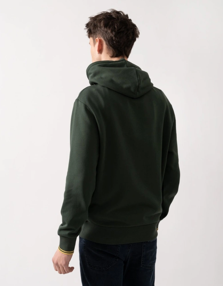 Mens Tipped Hooded Sweatshirt