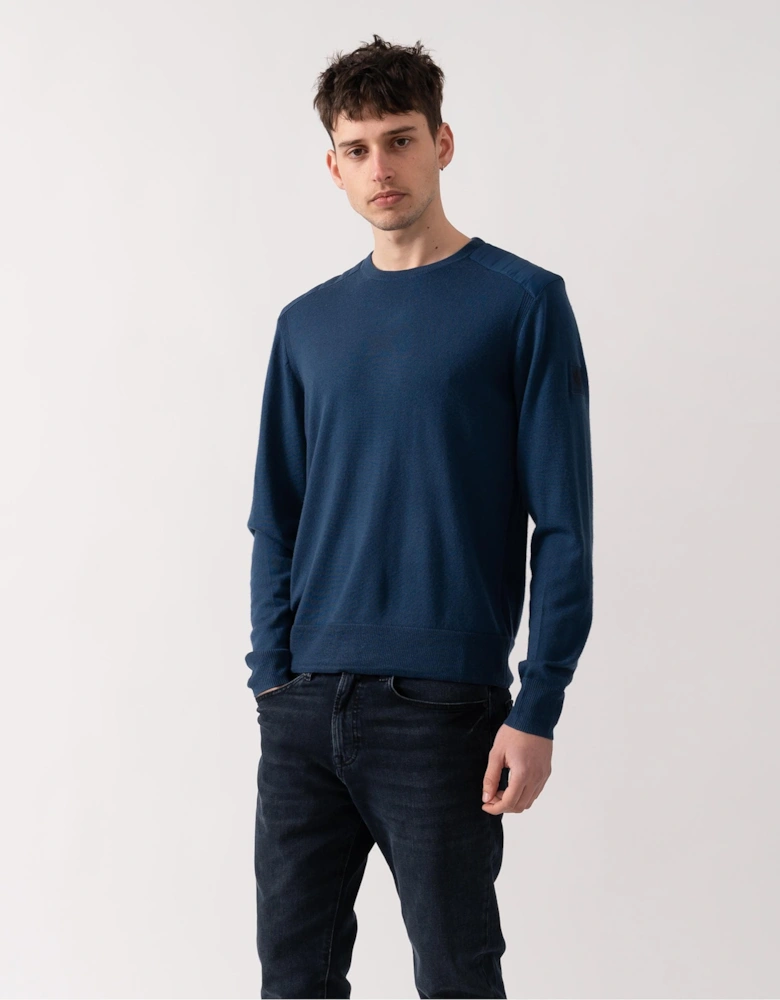 Kerrigan Mens Merino Wool Crew Neck Jumper