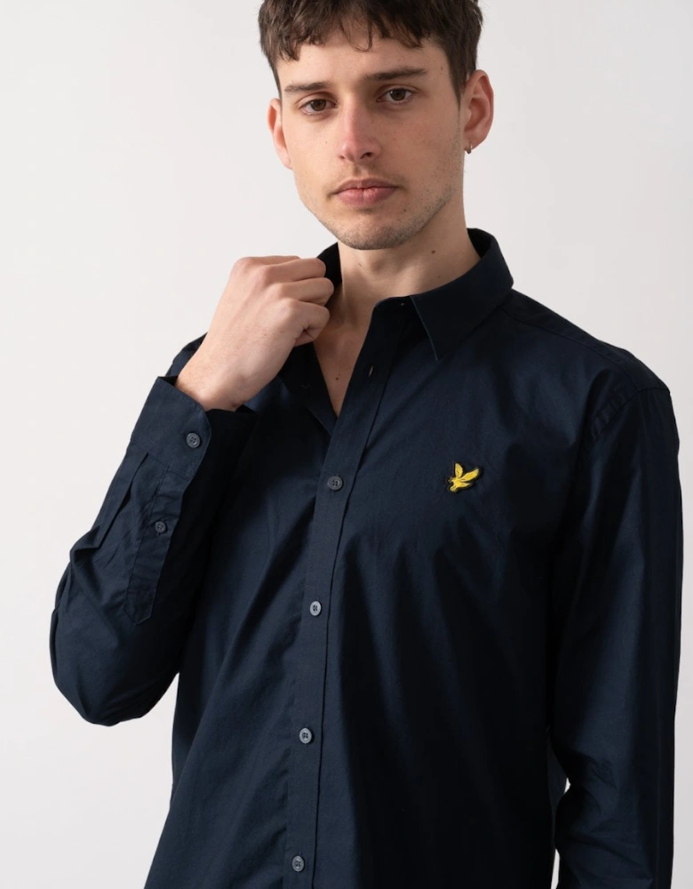 Lyle & Scott Long Sleeve Mens Poplin Shirt