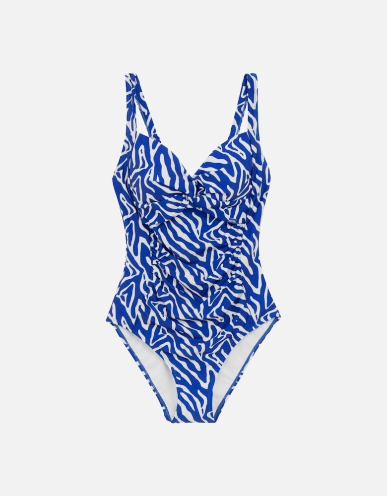 Womens/Ladies Sakari Abstract One Piece Swimsuit