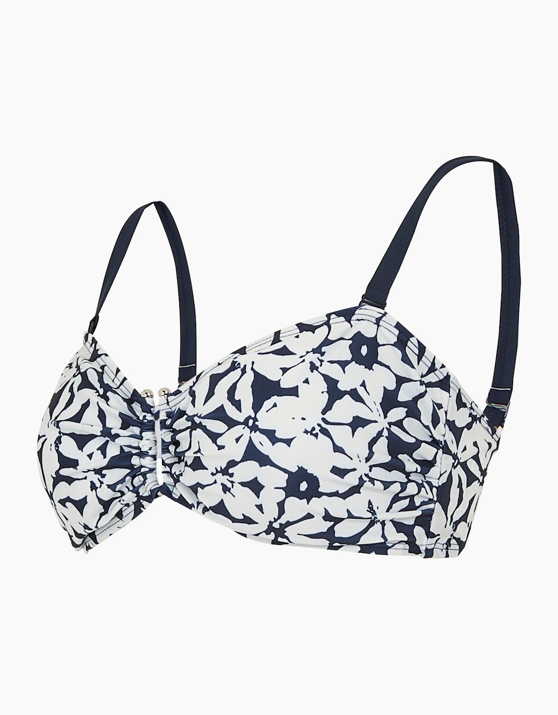 Regatta Women's Navy/Multi / Aceana Iii Floral Bikini Top - : Size 14 Uk