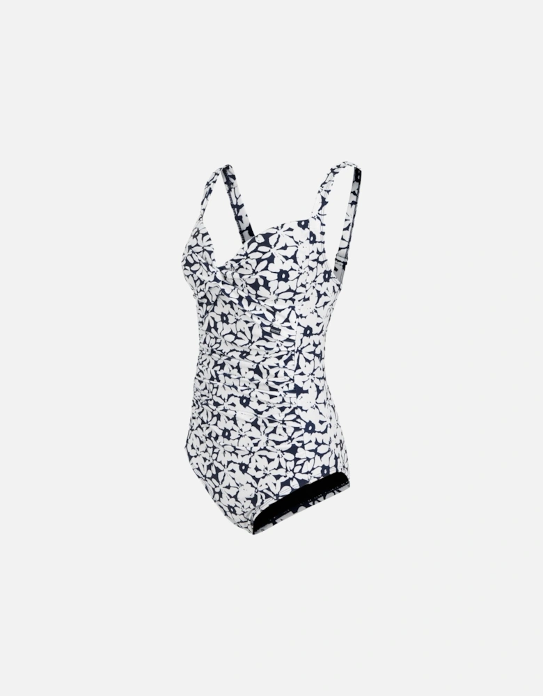 Womens/Ladies Sakari Large Floral Tummy Control One Piece Swimsuit
