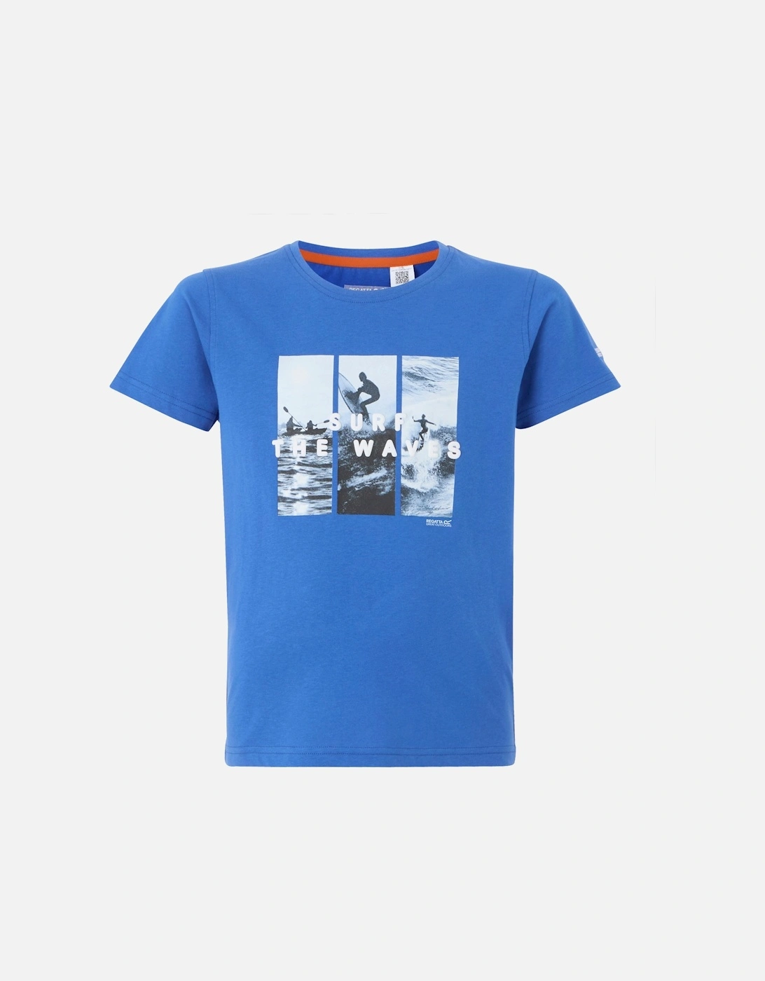 Childrens/Kids Bosley VIII Surf Print T-Shirt, 5 of 4