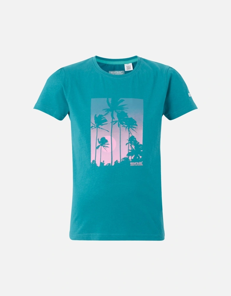 Childrens/Kids Bosley VIII Palm Tree T-Shirt