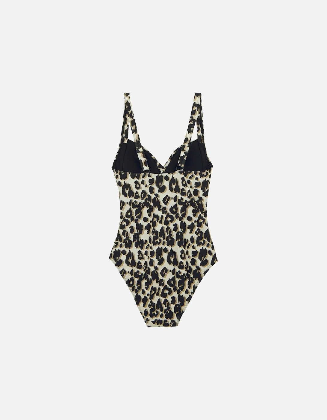 Womens/Ladies Sakari Leopard Print Tummy Control One Piece Swimsuit