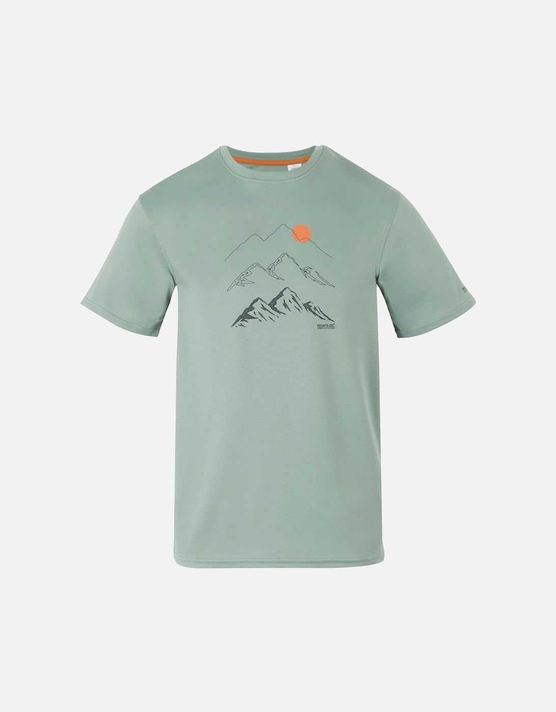 Mens Fingal IX Mountain T-Shirt, 5 of 4