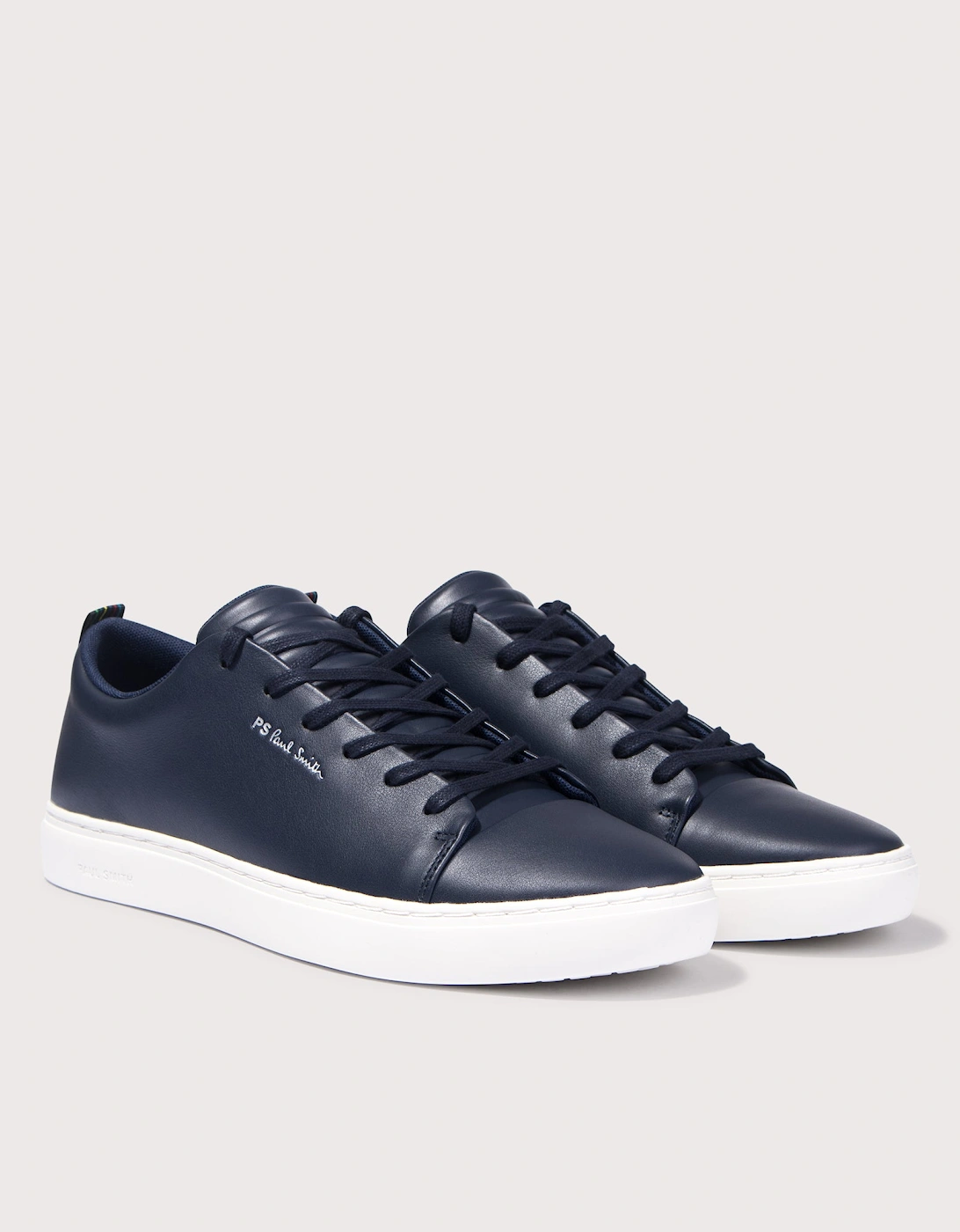 Lee Navy Tape Trainers