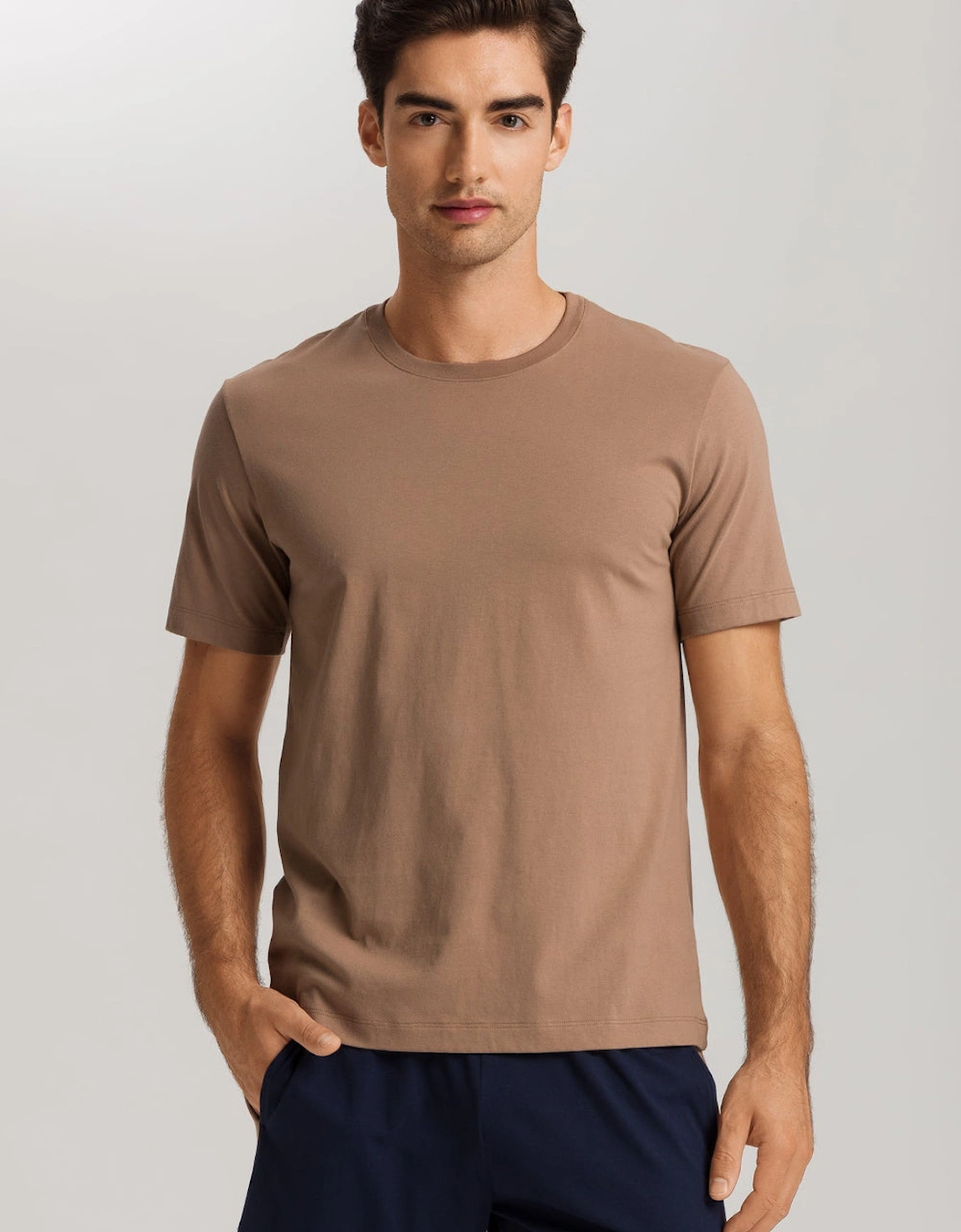 Night & Day Single-Jersey T-Shirt, Portabella Beige