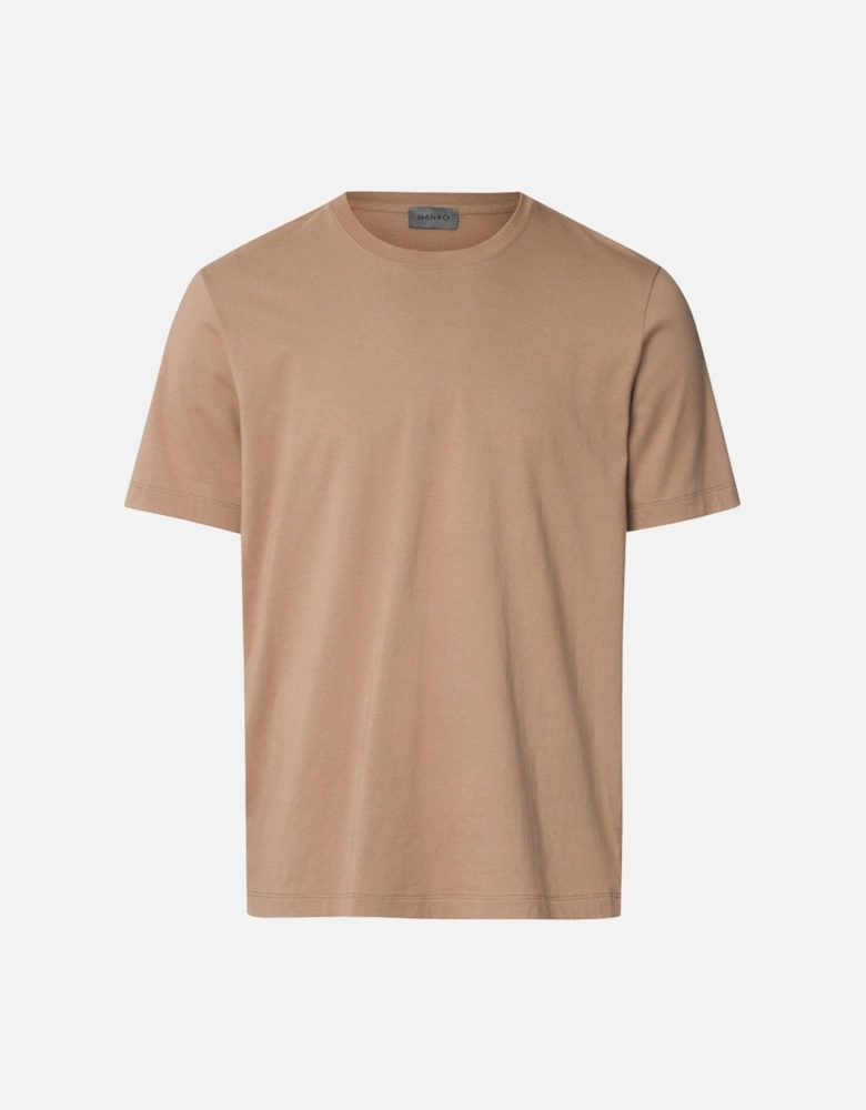 Night & Day Single-Jersey T-Shirt, Portabella Beige