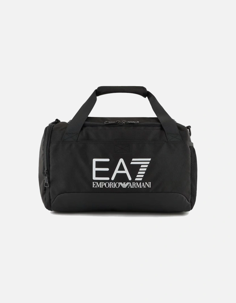 Emporio Armani Small Duffel Gym Bag Black/White