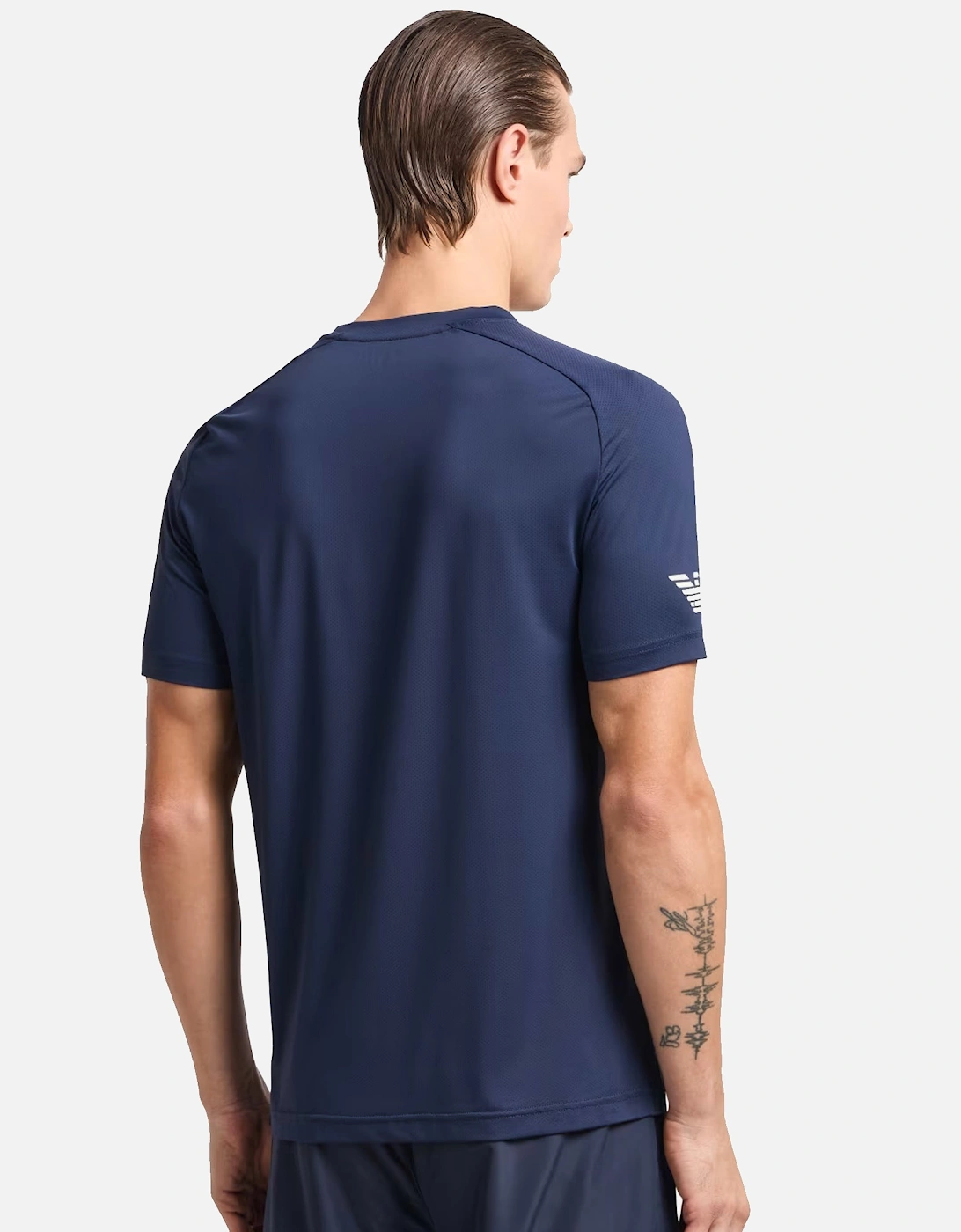 Emporio Armani Tennis Pro VENTUS7 T-Shirt Navy Blue