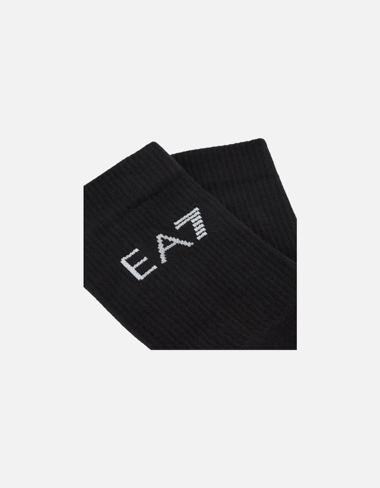 Emporio Armani Tennis Pro Ankle Socks Black/White