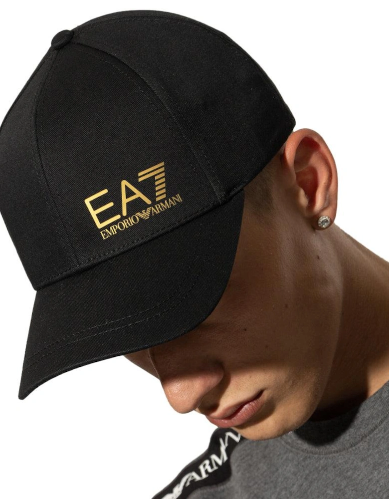 Emporio Armani Core ID Baseball Cap Black/Gold