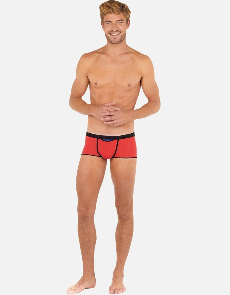 Plume Up HO1 Boxer Trunk, Red