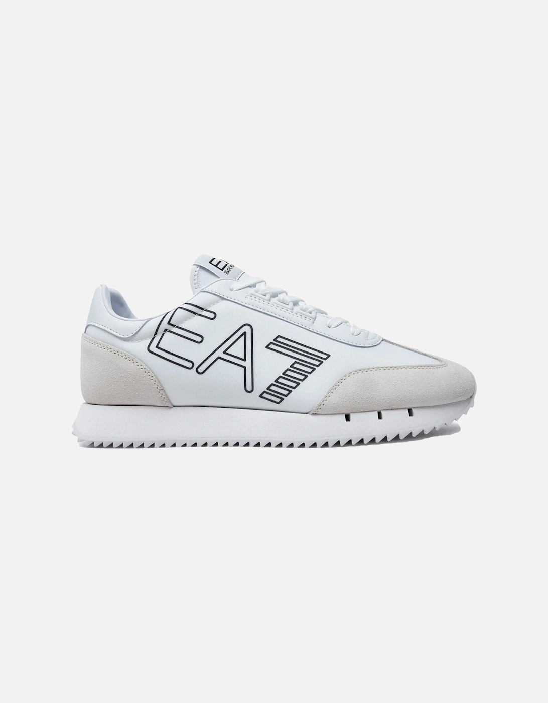 Emporio Armani Vintage Trainers White/Black, 5 of 4