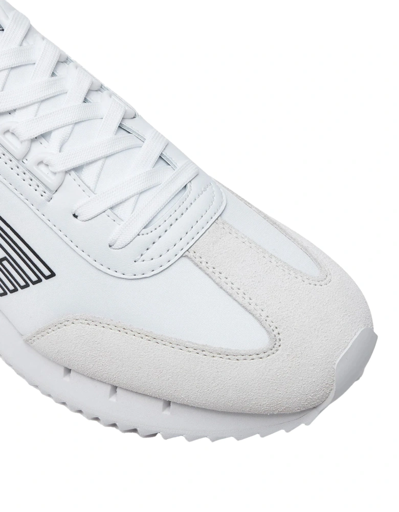 Emporio Armani Vintage Trainers White/Black