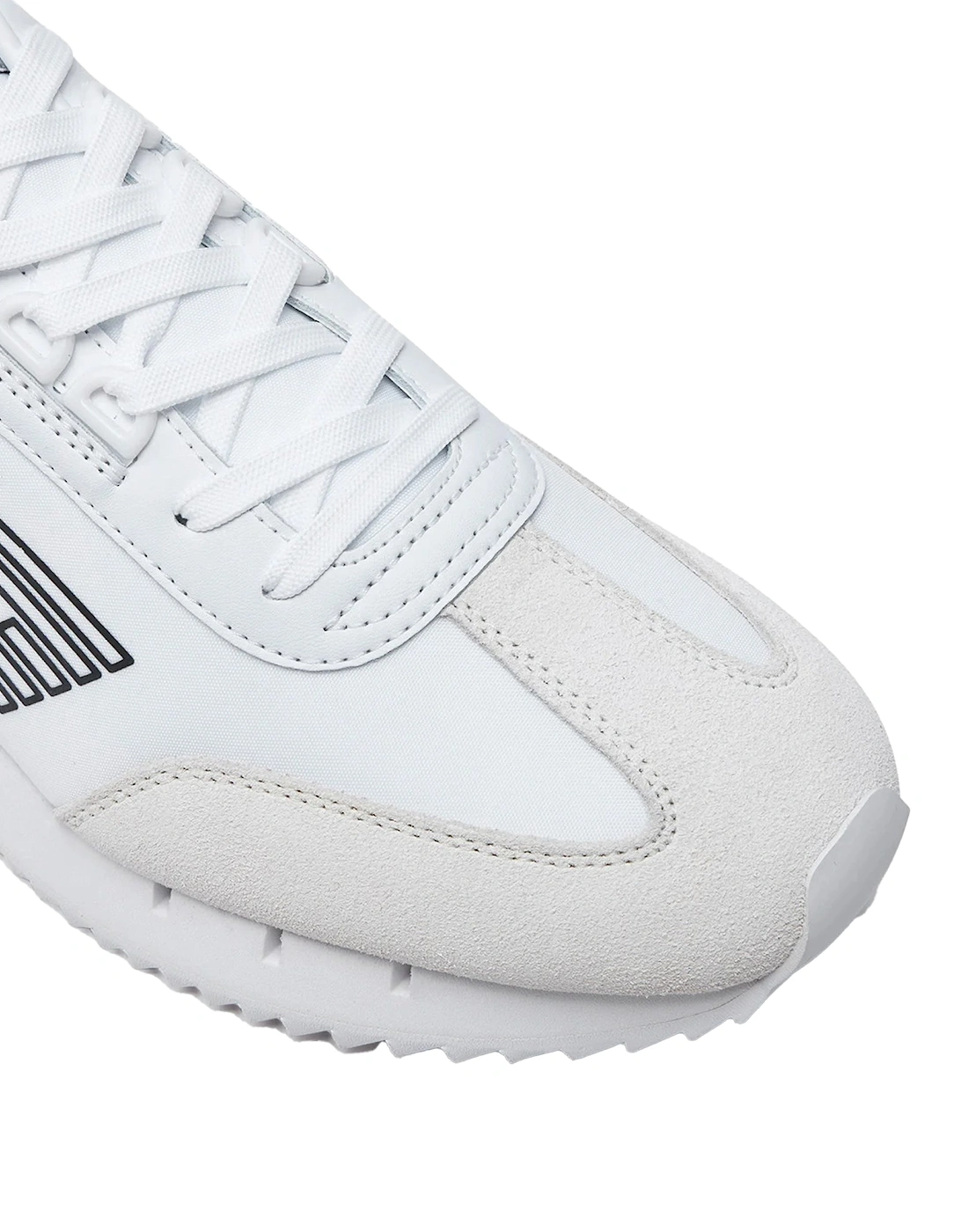 Emporio Armani Vintage Trainers White/Black