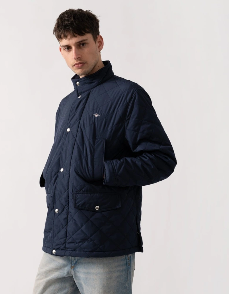 Mens Quilted Windcheater Mid Jacket