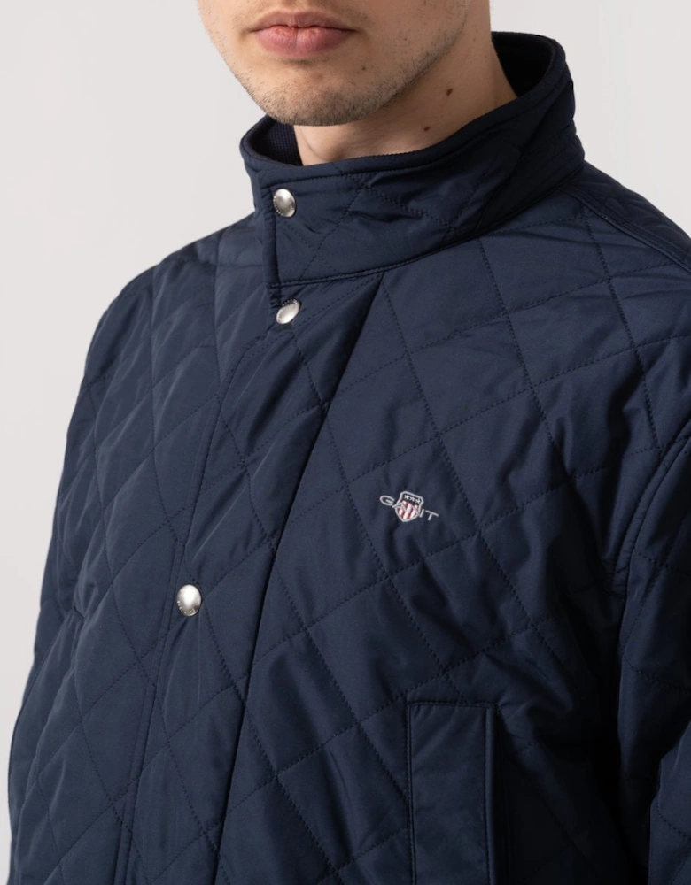 Mens Quilted Windcheater Mid Jacket