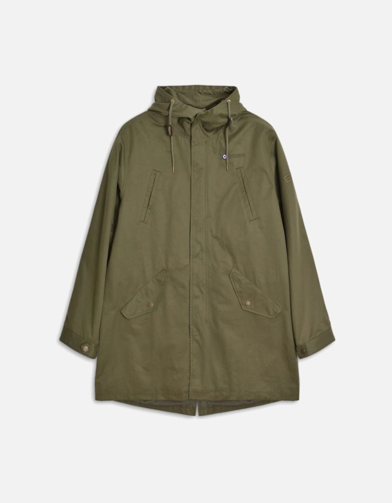 Mens Water Resistant Parka Jacket