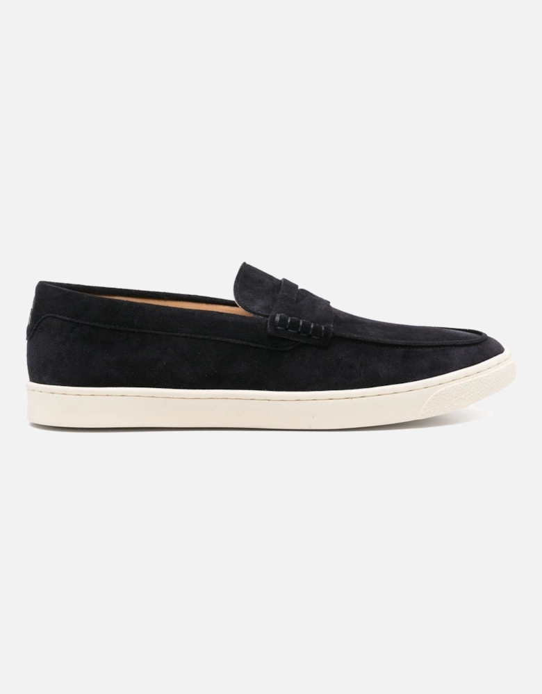 Suede Loafers Navy