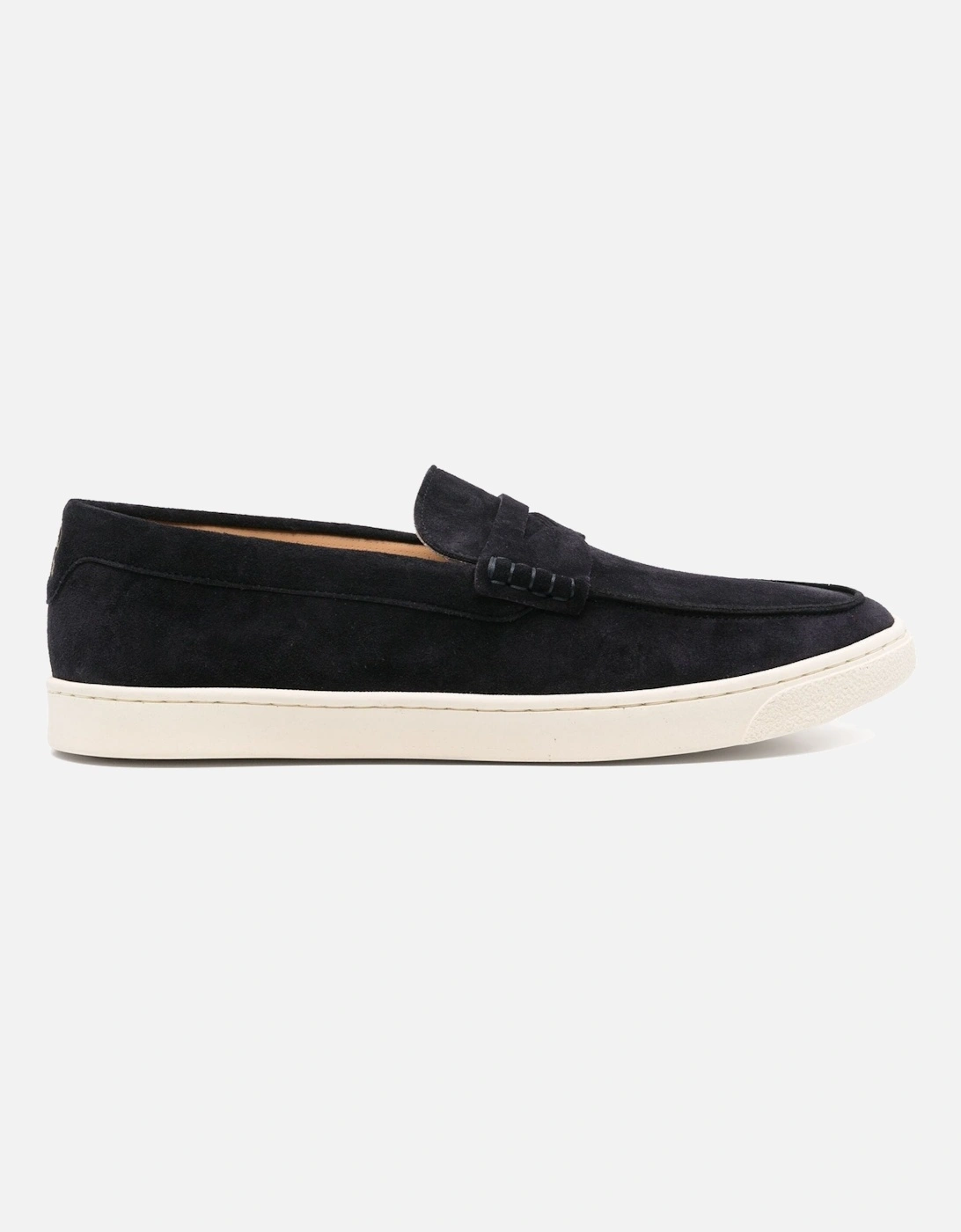 Suede Loafers Navy, 5 of 4