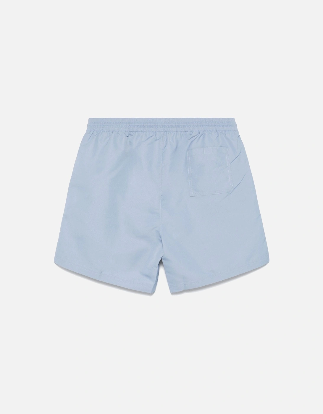 Branded Drawstring Swimshorts Blue