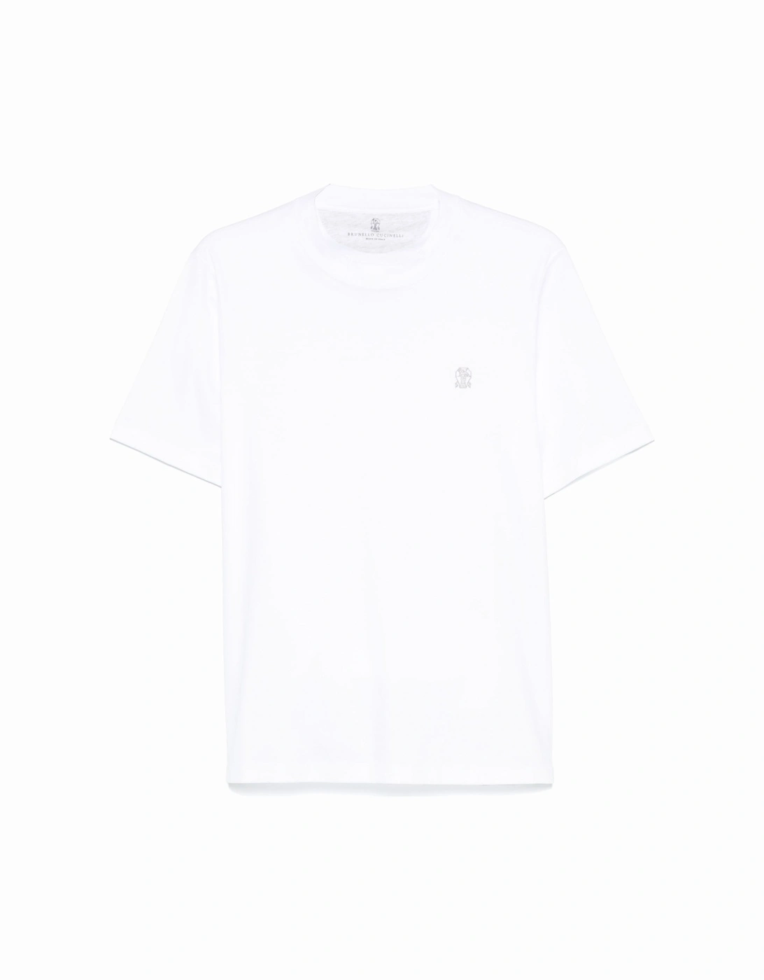 Classic Branded Cotton T-Shirt White, 5 of 4