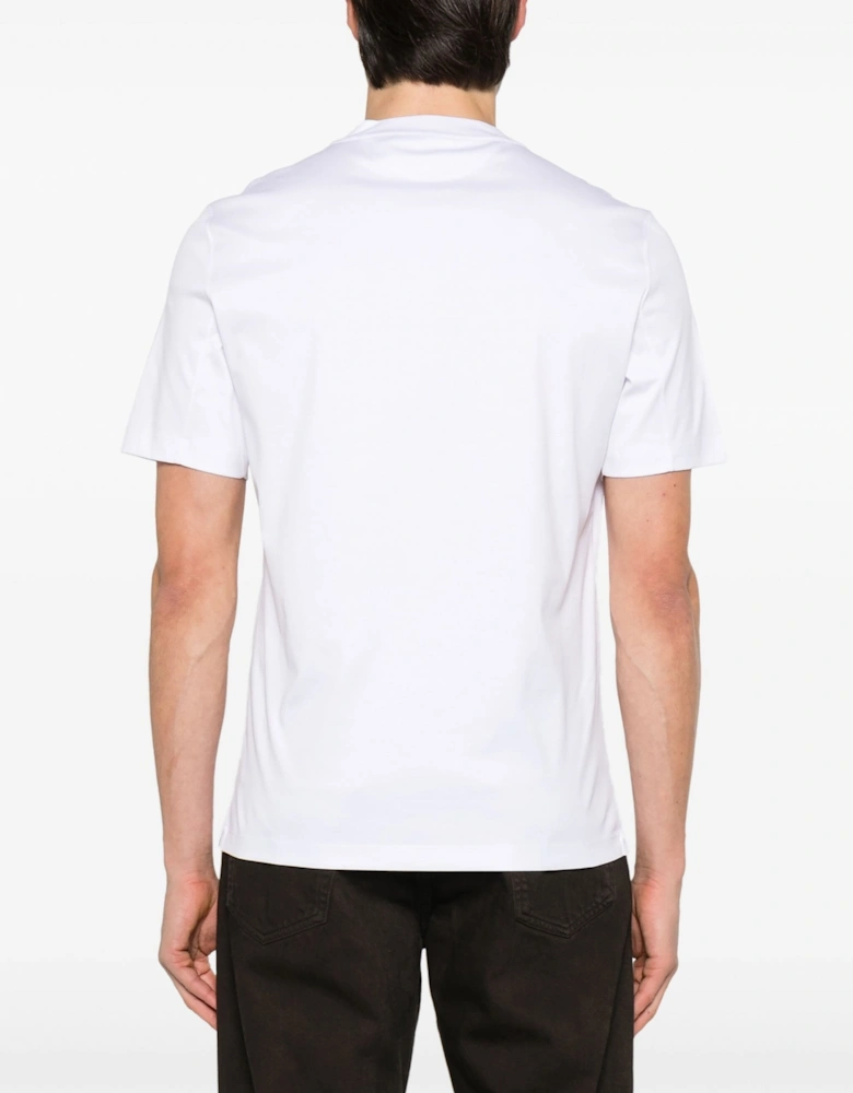 Classic Branded Cotton T-Shirt White