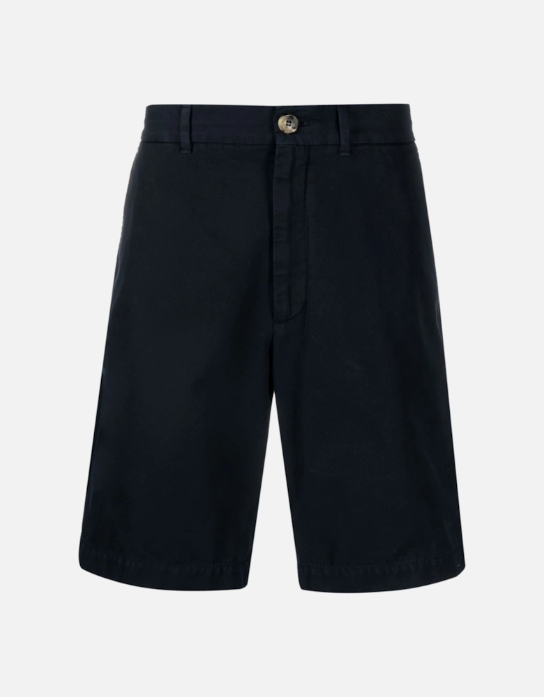 Cotton Dyed Resort Shorts Navy