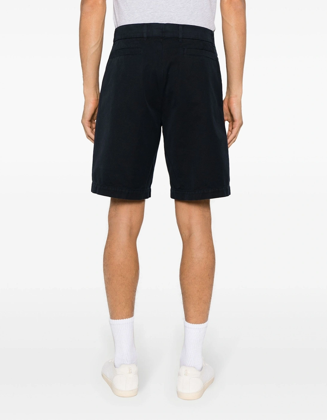 Cotton Dyed Resort Shorts Navy