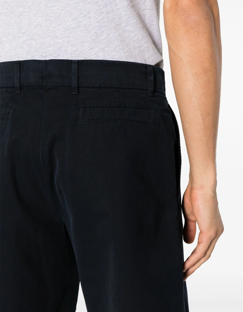 Cotton Dyed Resort Shorts Navy