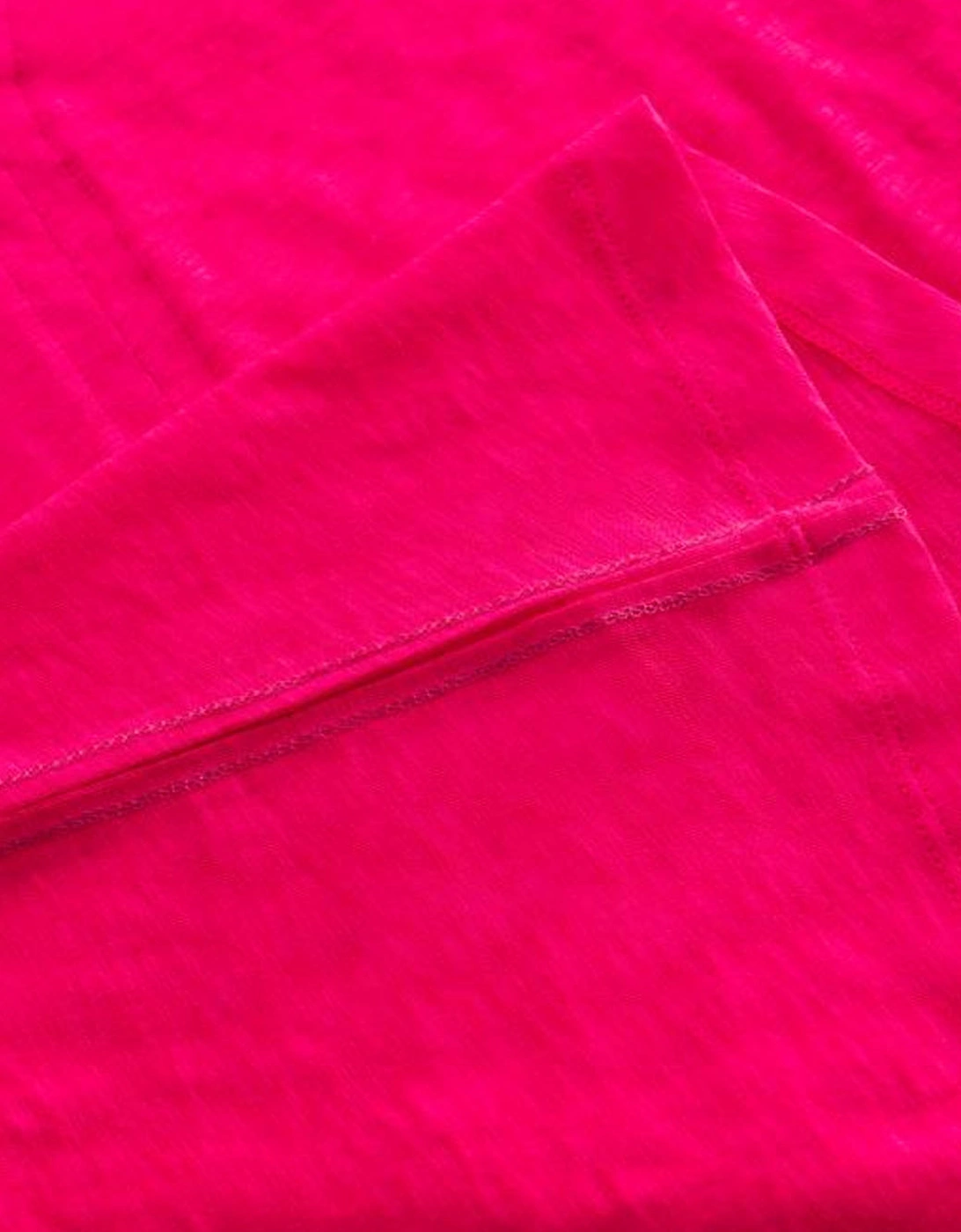 Women's Nelly Notch Neck Tee Bright Pink