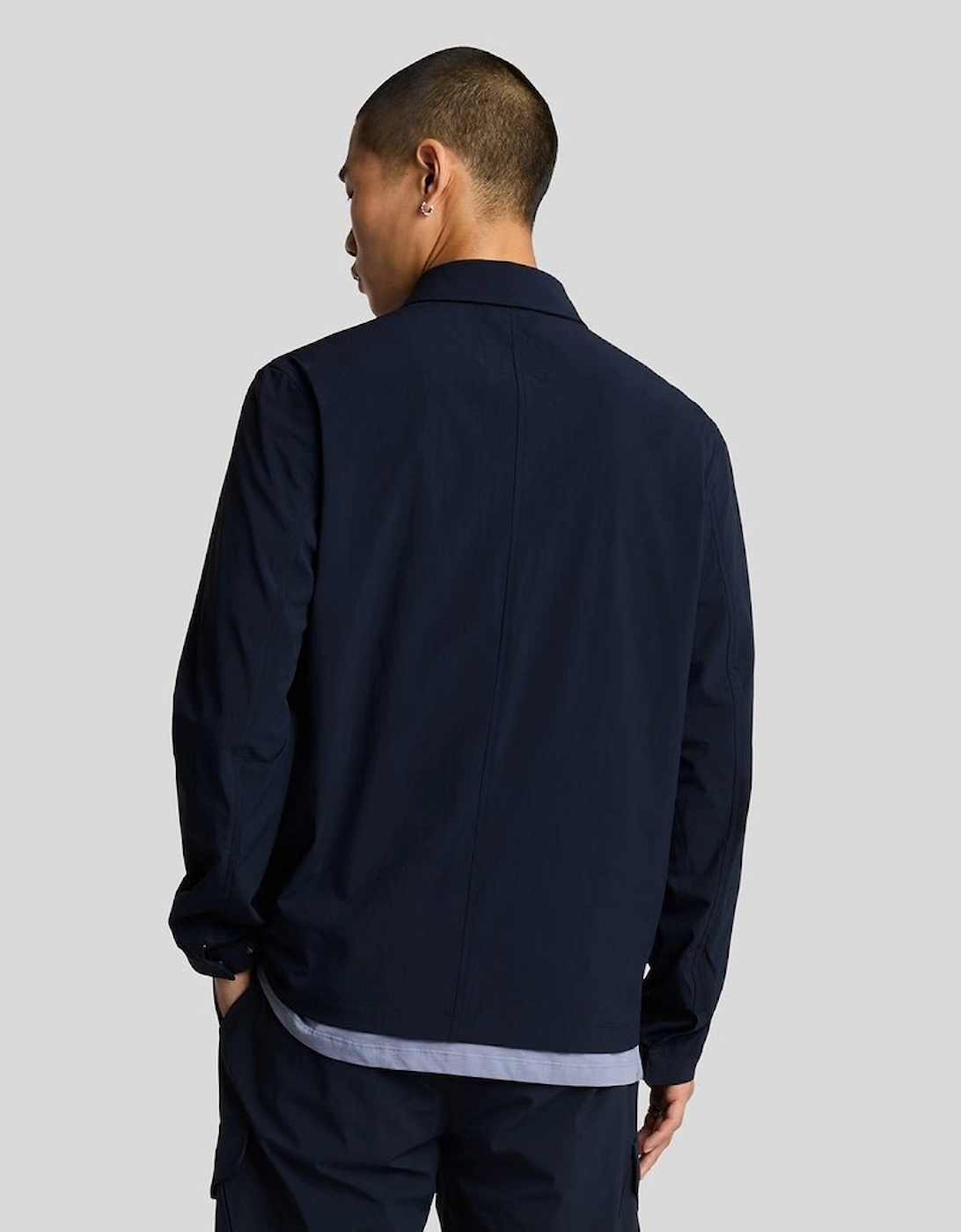 Nylon Pocket Overshirt