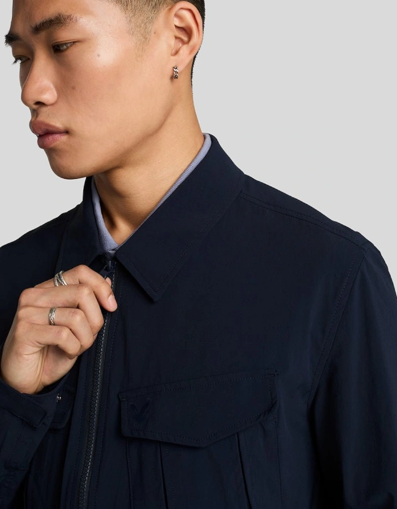 Nylon Pocket Overshirt