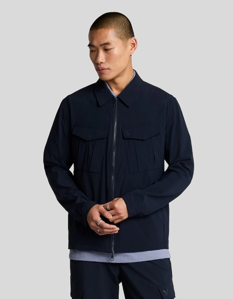 Nylon Pocket Overshirt