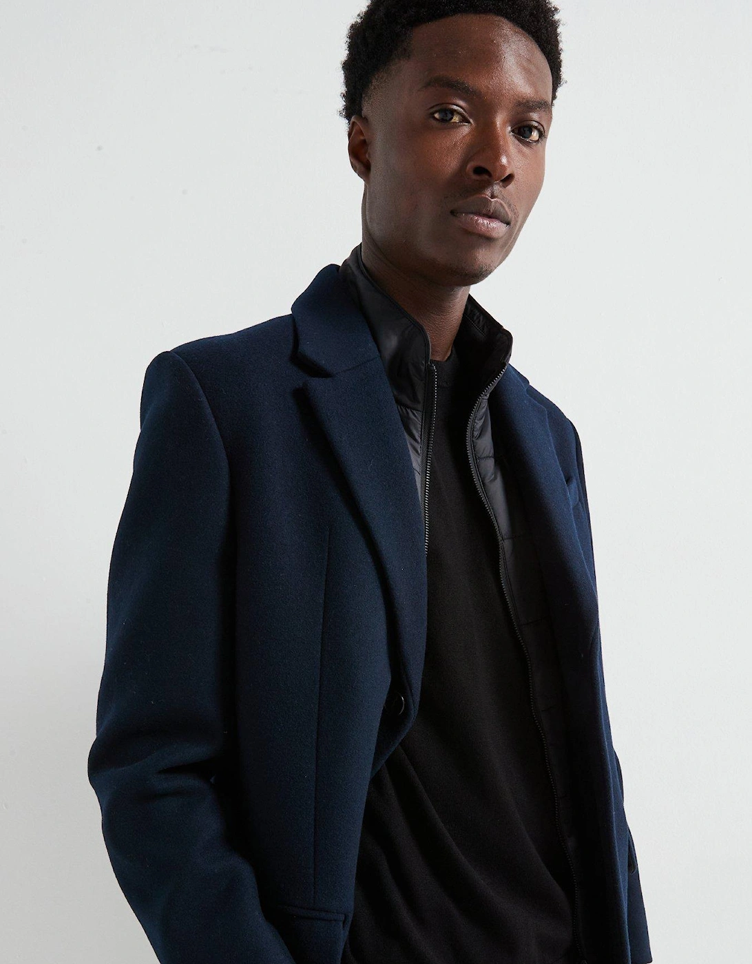 Joseph Overcoat - Navy