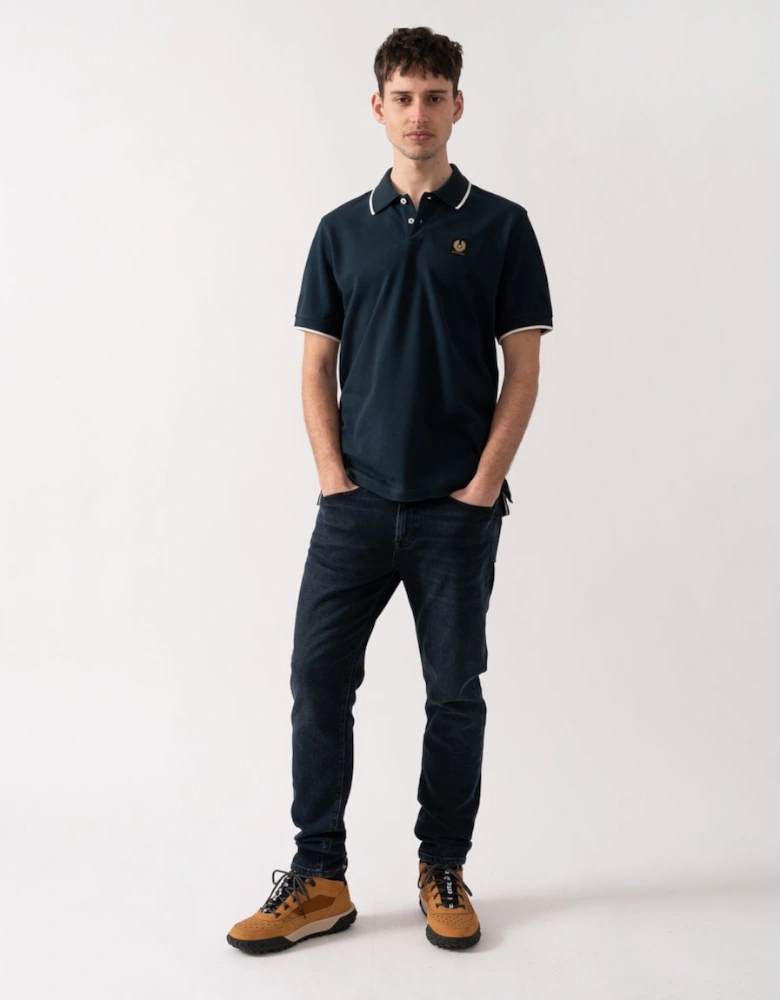 Mens Tipped Polo