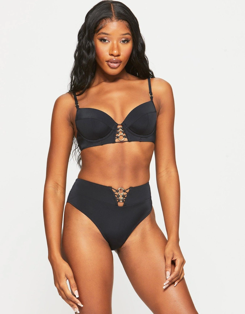 Miami Dreams U/W Bikini Top Black A-G Cup