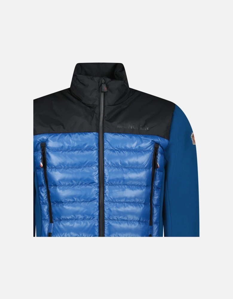 Grenoble Hybrid Ski Jacket in Blue/Black