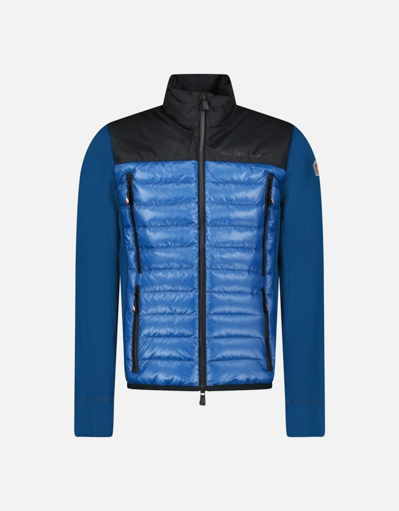 Grenoble Hybrid Ski Jacket in Blue/Black