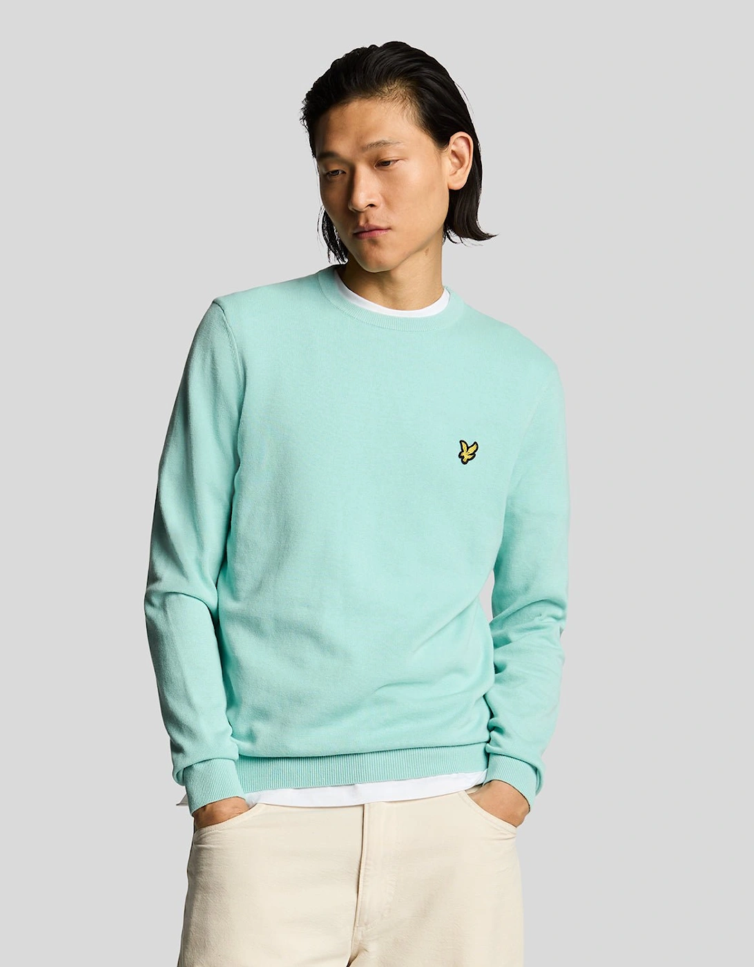 Cotton Crew Neck Jumper, 6 of 5