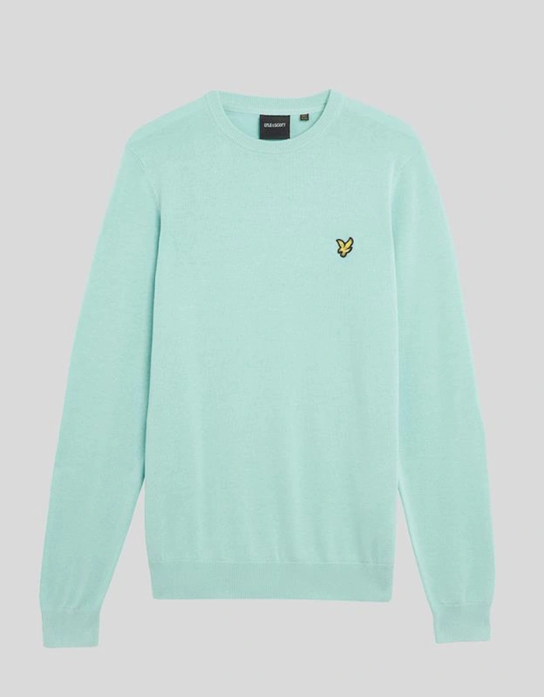 Cotton Crew Neck Jumper