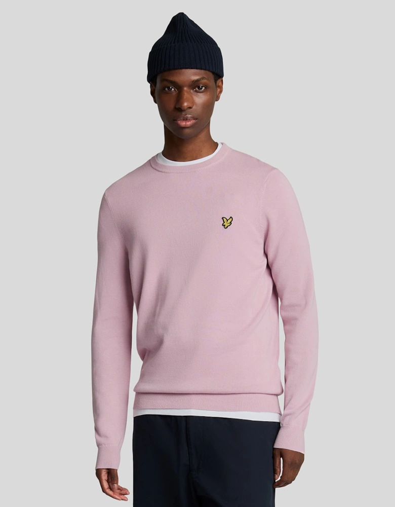 Cotton Crew Neck Jumper