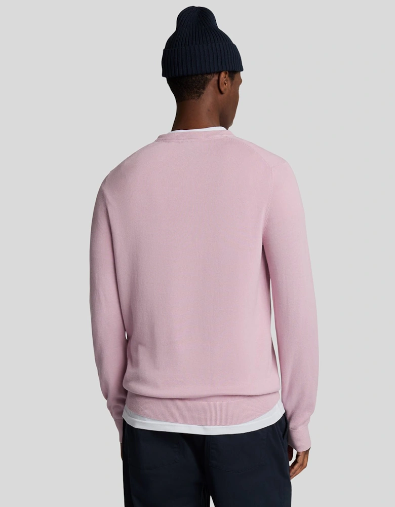 Cotton Crew Neck Jumper