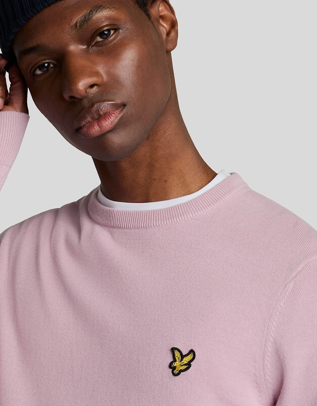 Cotton Crew Neck Jumper