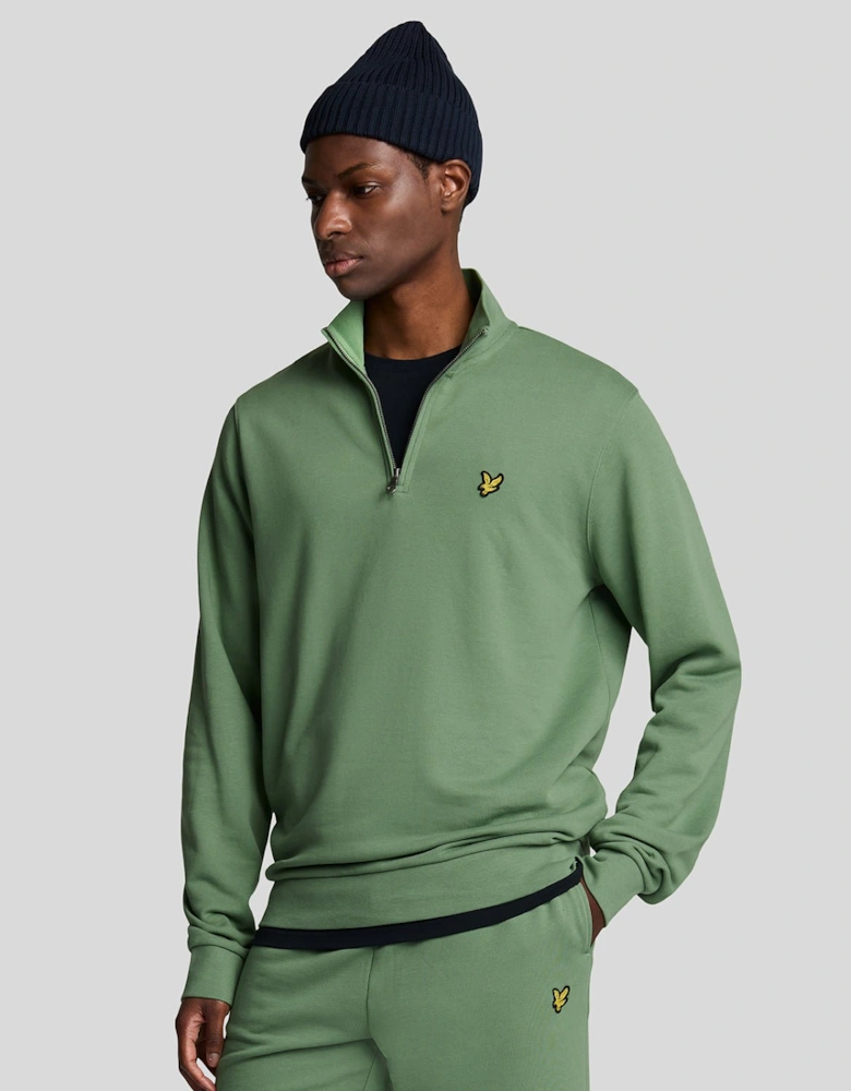 Loopback 1/4 Zip Sweat